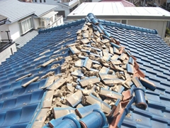 ≪工事前≫屋根葺替【八千代市Y様邸】担当:宮内