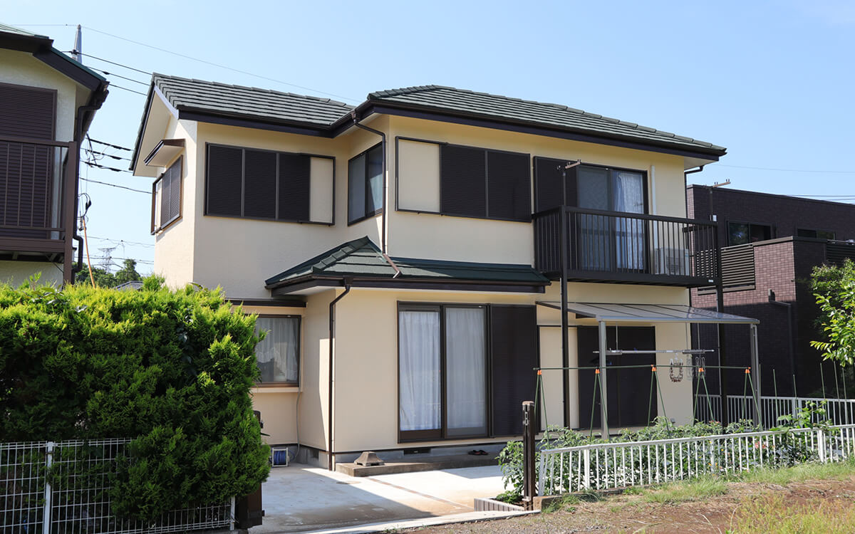 施工事例|外構改修・屋根葺替・外壁塗装工事|千葉県四街道市 K様邸リフォーム