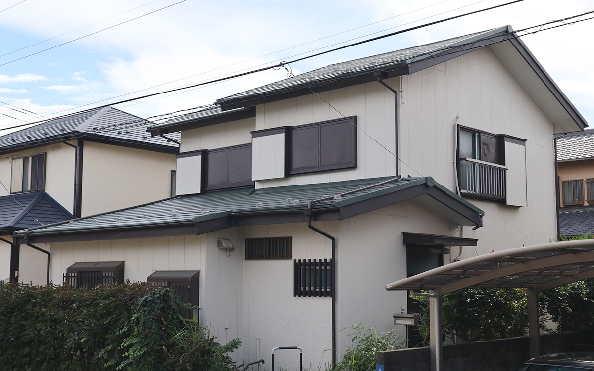 施工事例|屋根葺替工事|千葉市美浜区 K様邸リフォーム