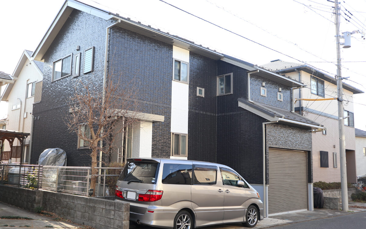 施工事例|屋根重ね葺き・外壁塗装|千葉県千葉市稲毛区 K様邸リフォーム