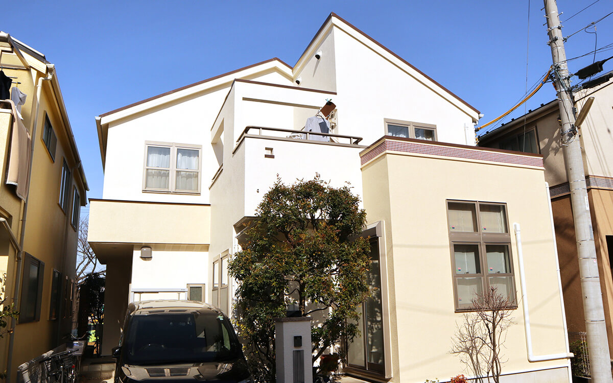 施工事例|屋根・外壁塗装工事|千葉県船橋市 E様邸リフォーム