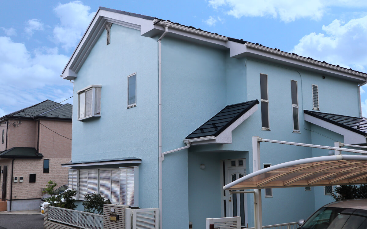 施工事例|屋根・外壁塗装工事|千葉県千葉市稲毛区 S様邸リフォーム