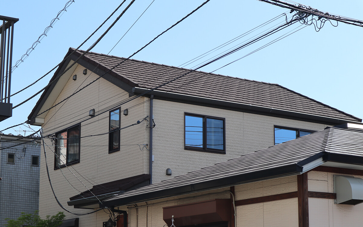 施工事例|屋根重ね葺き工事|千葉県千葉市中央区 H様邸リフォーム