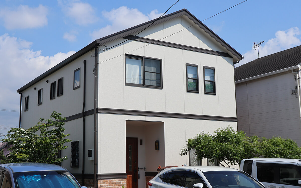 施工事例|屋根外壁塗装工事|千葉県千葉市中央区 M様邸リフォーム