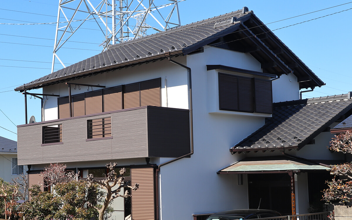 施工事例｜千葉市若葉区 T様邸｜屋根重ね葺き・外壁塗装リフォーム