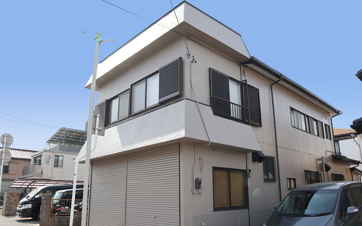 施工事例｜千葉県八千代市 N様邸｜屋根重ね葺き・外壁塗装リフォーム