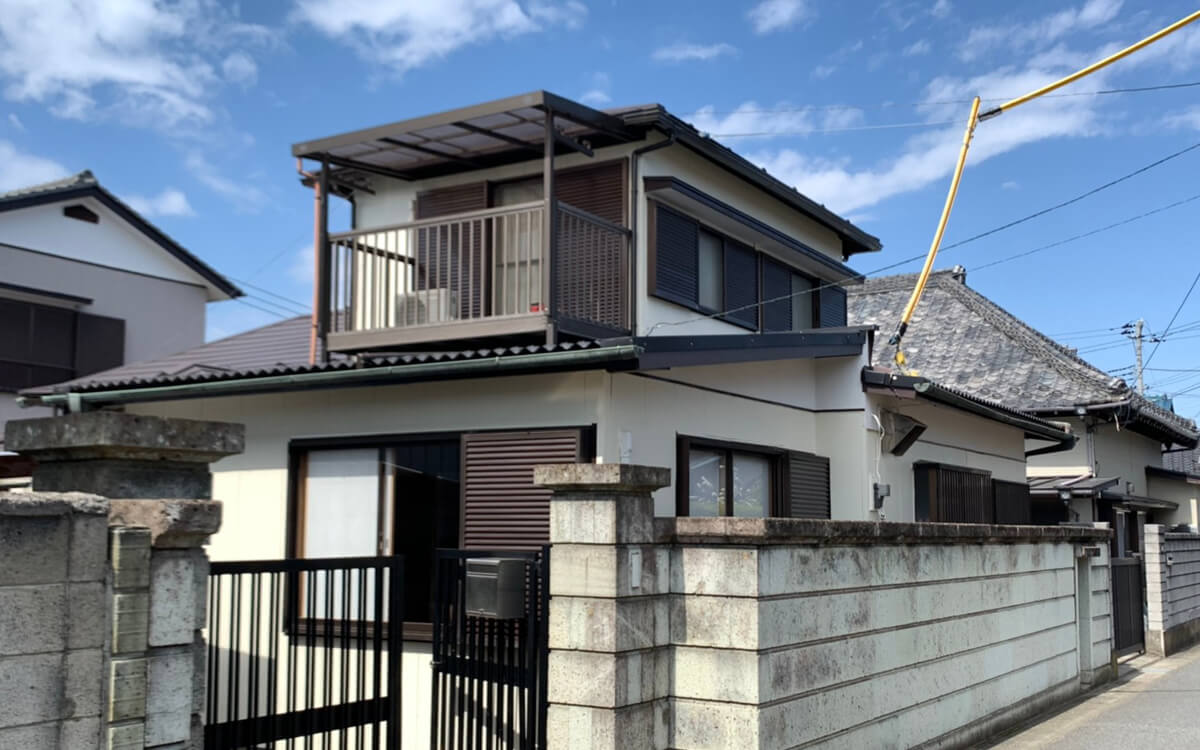 施工事例|屋根葺き替え・外壁塗装工事|千葉市稲毛区 N様邸リフォーム