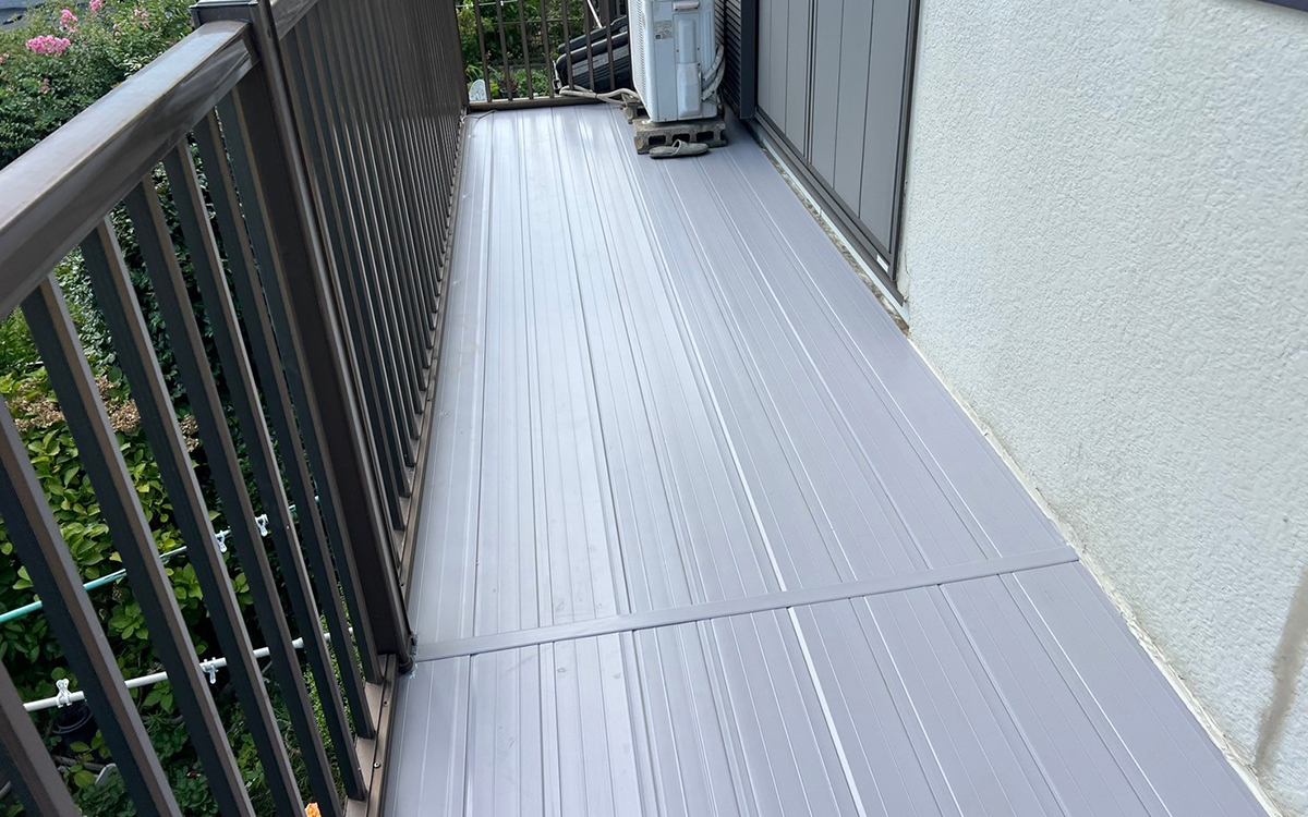 施工事例｜千葉市稲毛区 H様邸｜ベランダリフォーム