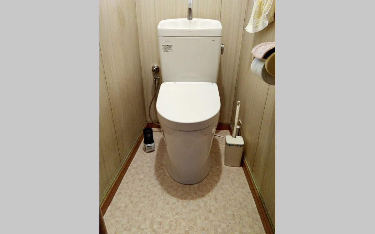 施工事例｜千葉市稲毛区 S様邸｜トイレリフォーム
